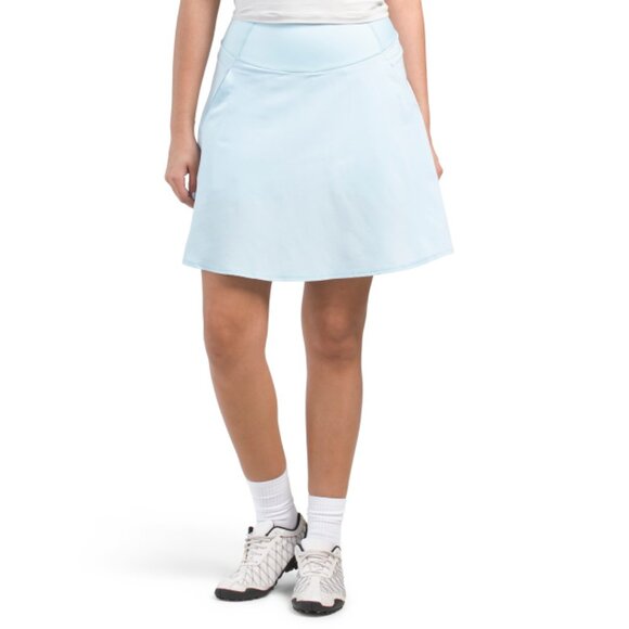 PUMA GOLF Pants - PUMA GOLF Blue Pwrshape Solid Woven Skort
